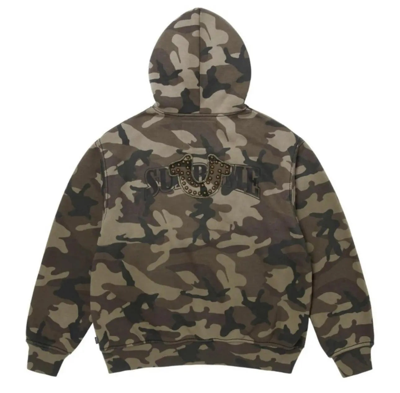 Supreme/True Religion Zip Up Hooded Sweatshirt SZ L