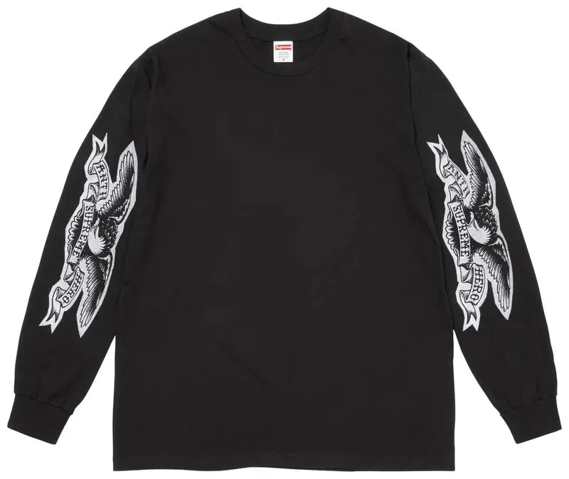 Supreme/ANTIHERO Eagle L/S Tee SZ L