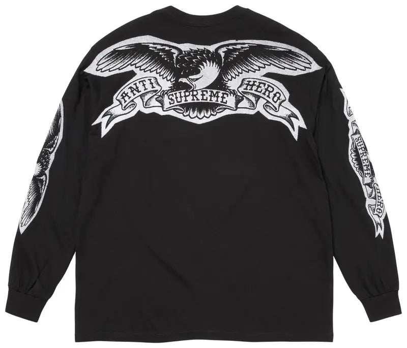 Supreme®/ANTIHERO® Eagle L/S Tee SZ L