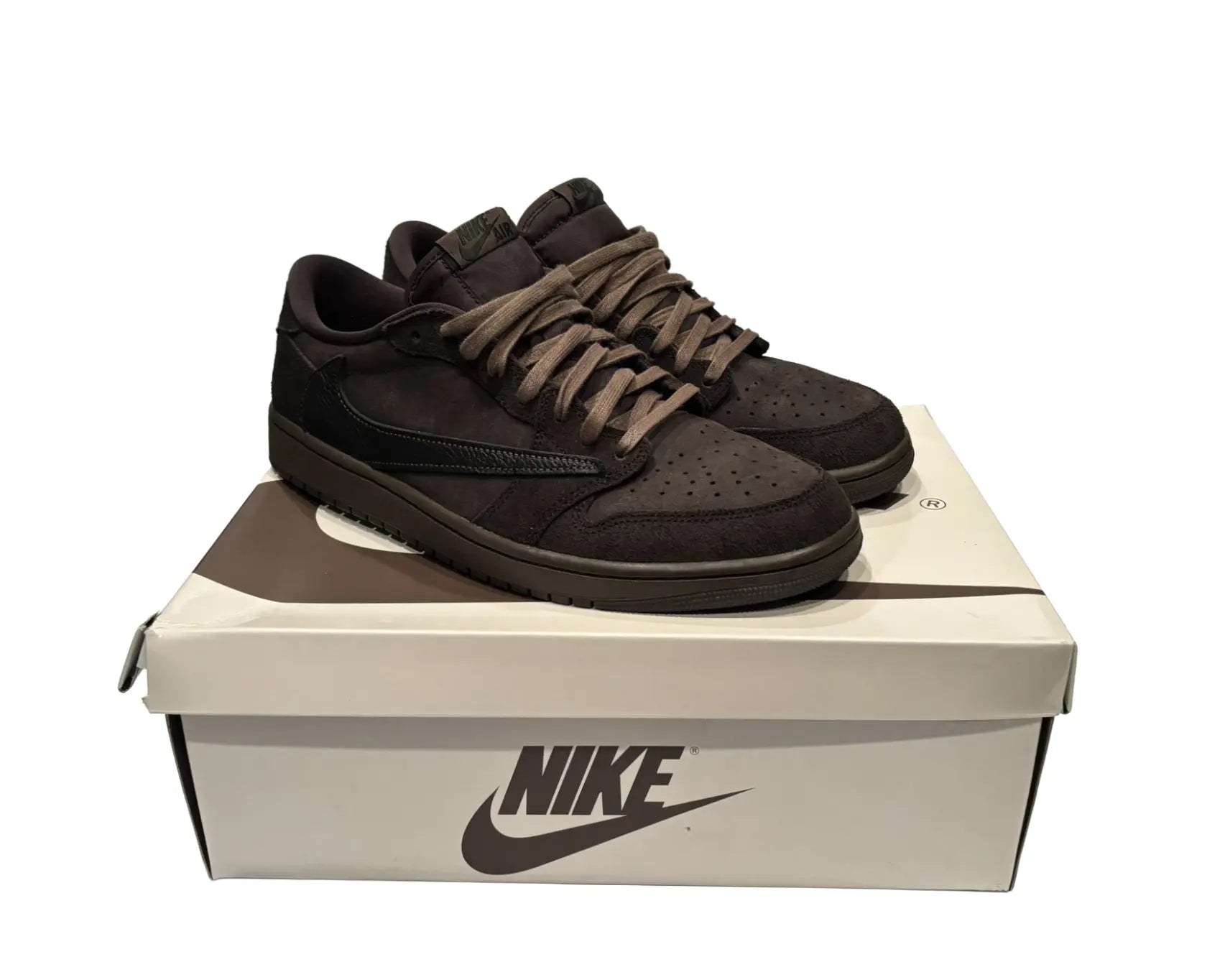 Travis Scott x Air Jordan 1 Retro Low OG SP 'Velvet Brown' US 11