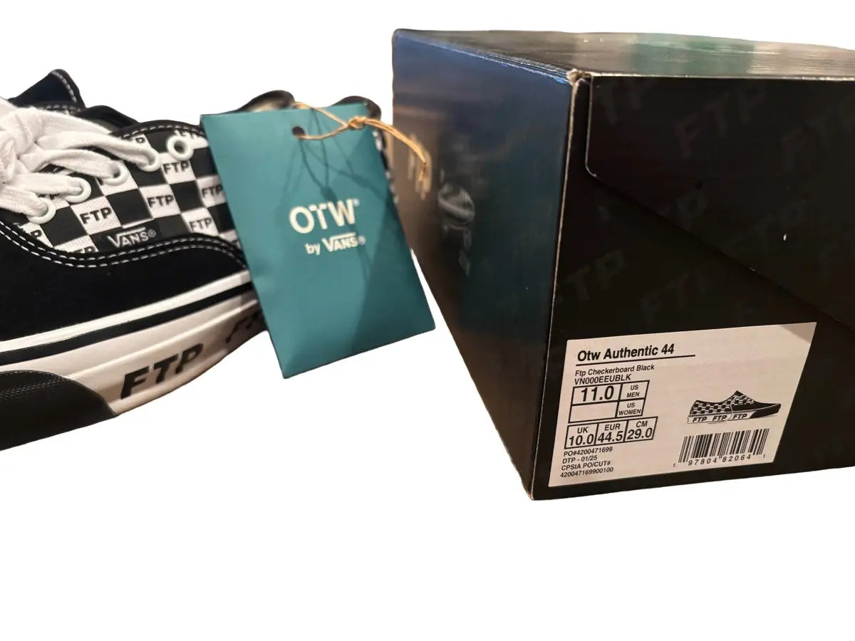 Vans x FTP Authentic 44 Checkerboard US 11