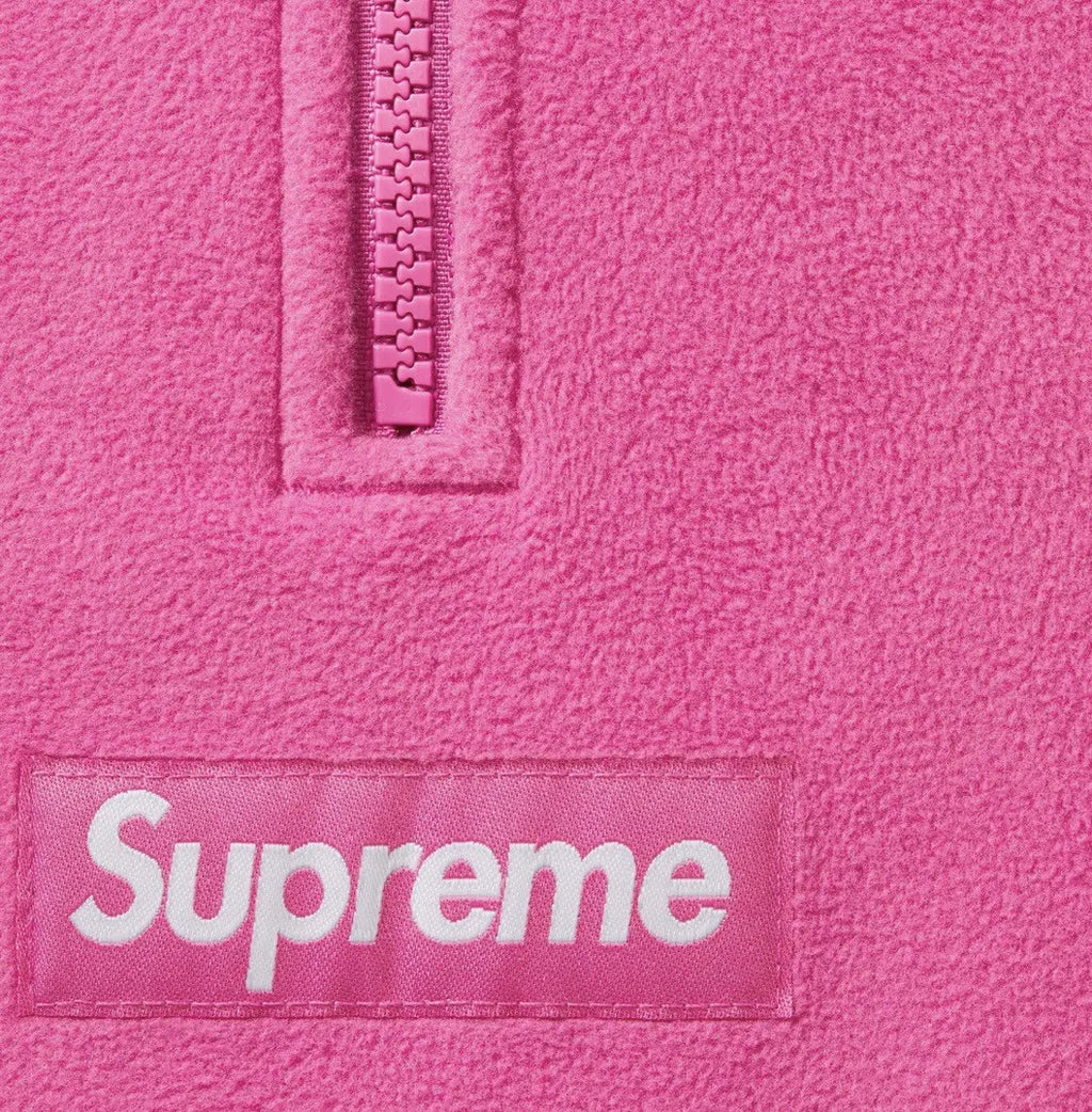 Supreme x Polartec Face Mask Half Zip Hooded Sweatshirt SZ M