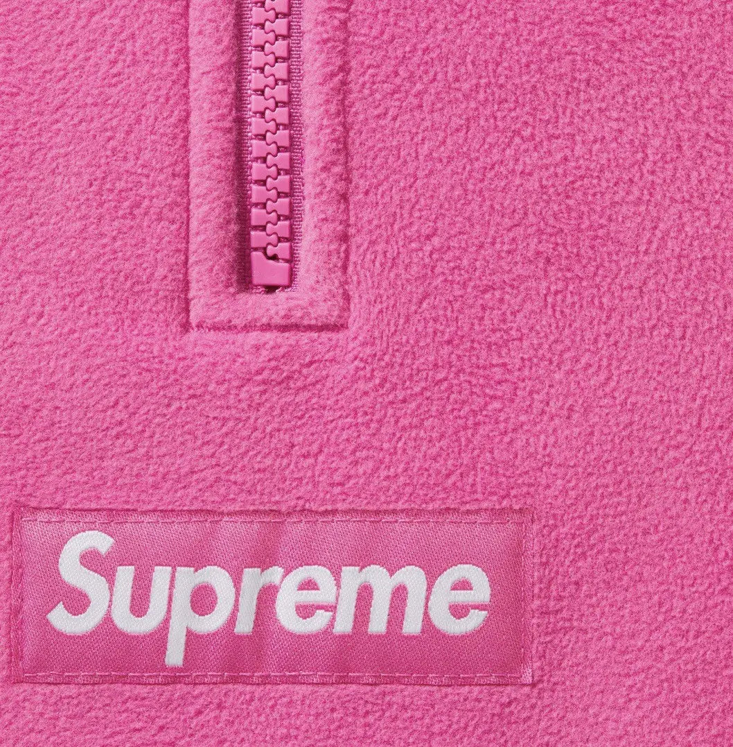 Supreme x Polartec Face Mask Half Zip Hooded Sweatshirt SZ M