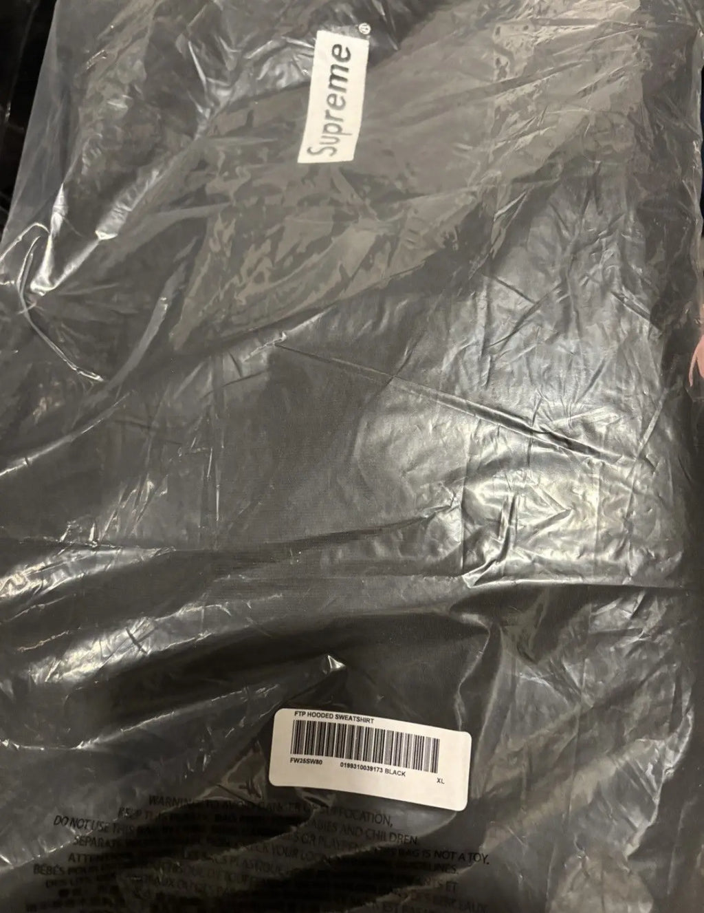 Supreme President Hooded Sweatshirt SZ XL