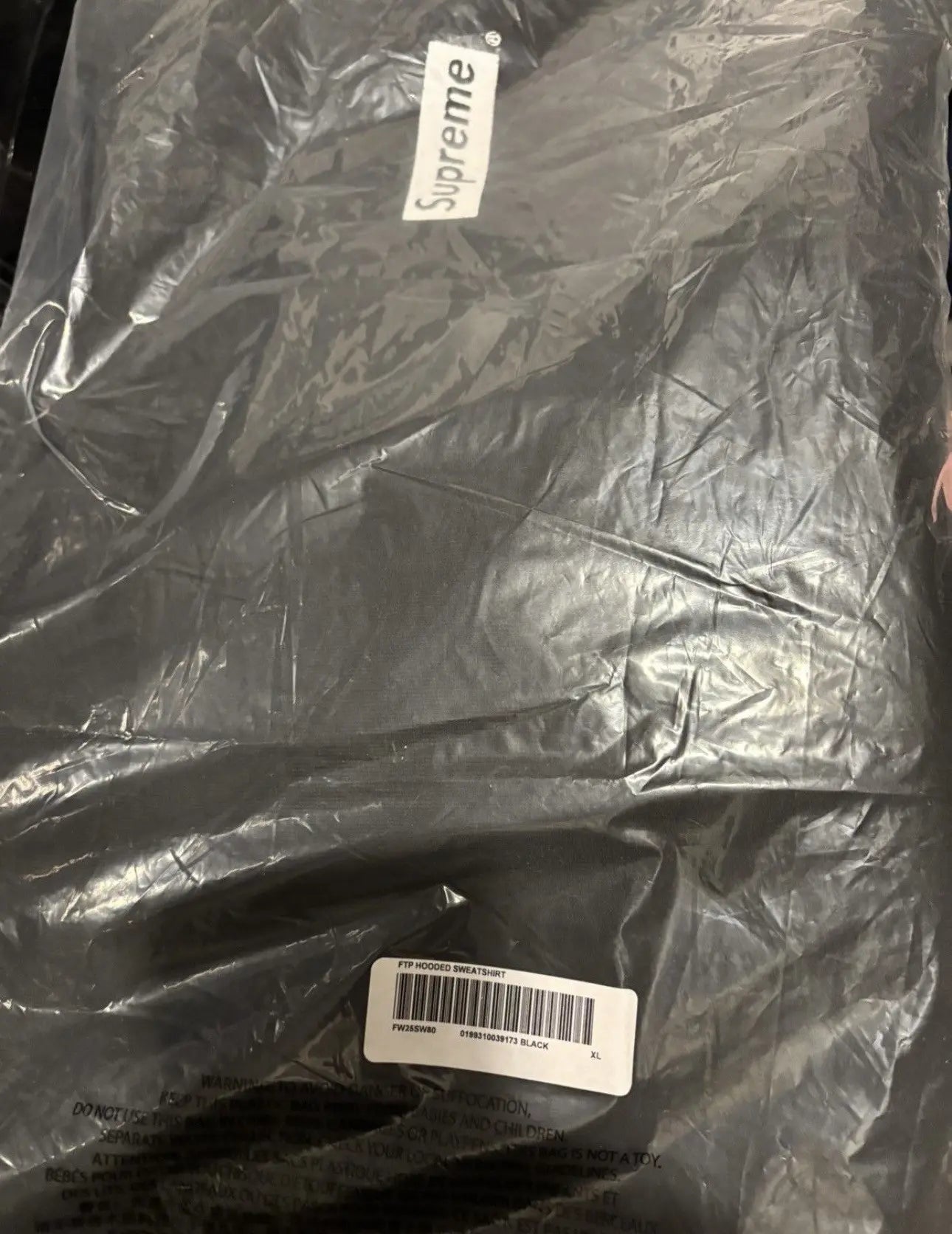 Supreme President Hooded Sweatshirt SZ XL