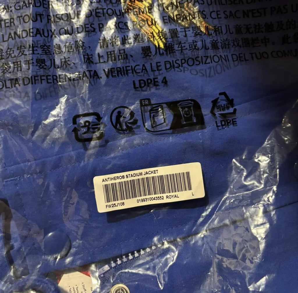 Supreme x AntiHero Stadium Jacket SZ L