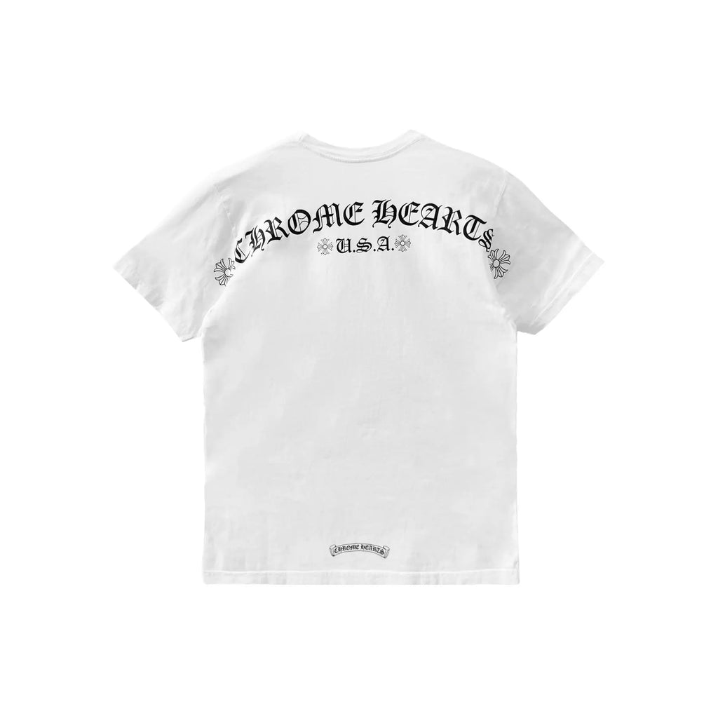 Chrome Hearts U.S.A Scroll Short Sleeve Tee SZ XXL