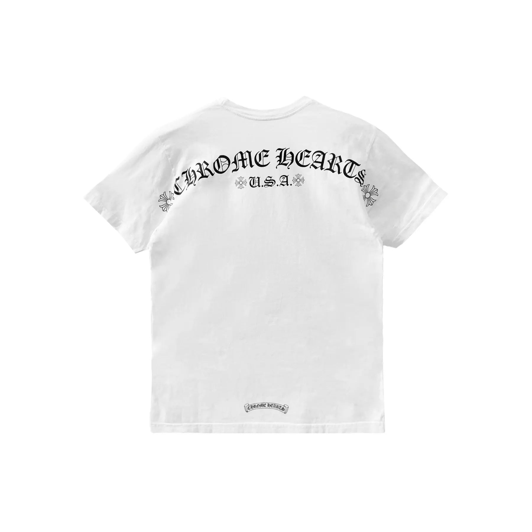Chrome Hearts U.S.A Scroll Short Sleeve Tee SZ XXL