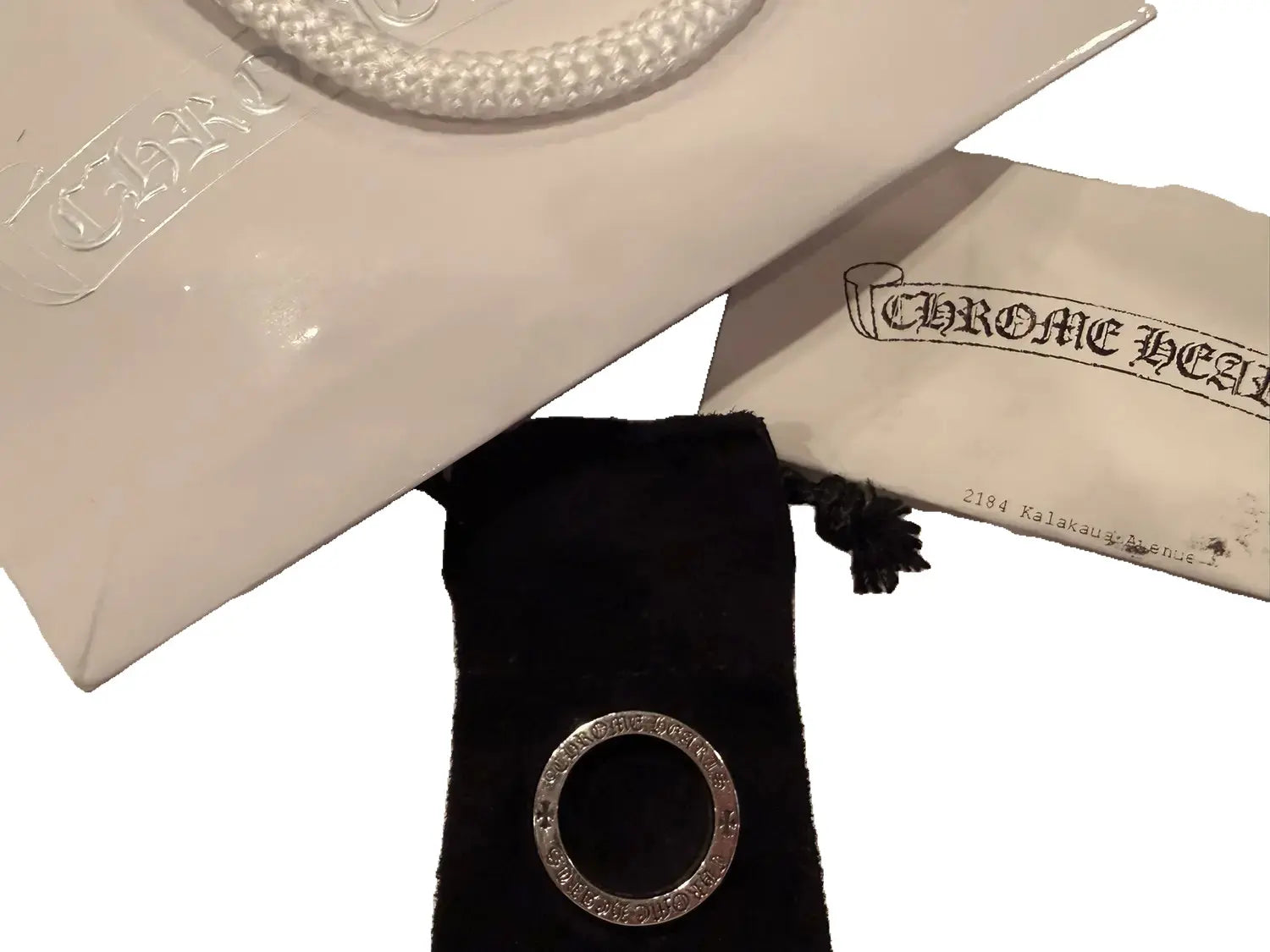 Chrome Hearts .925 Forever Spacer Size 8