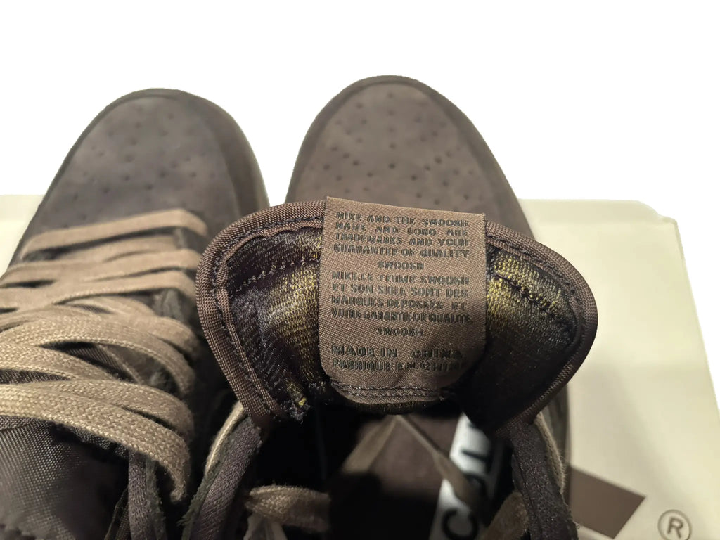 Travis Scott x Air Jordan 1 Retro Low OG SP 'Velvet Brown' US 11