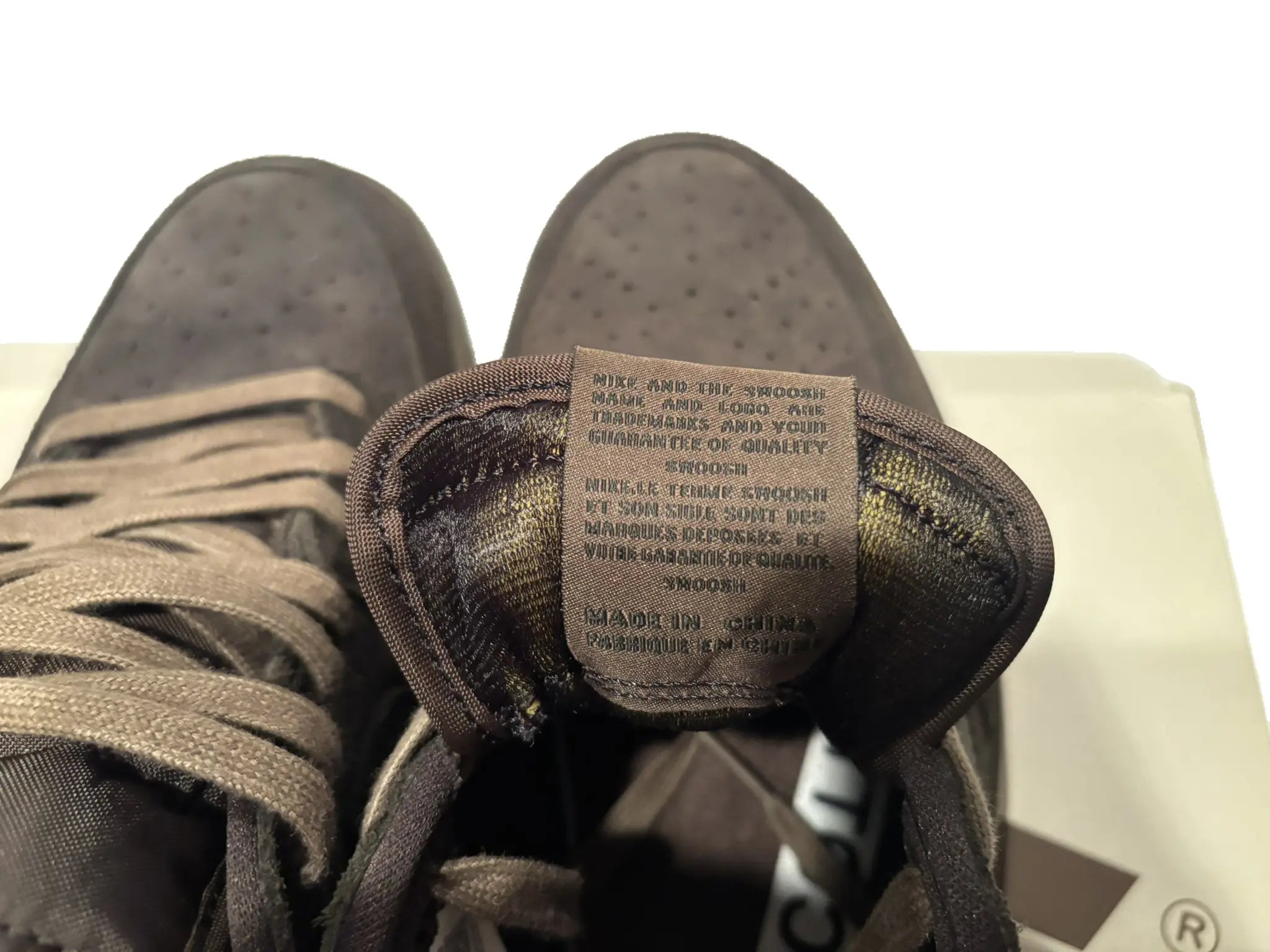 Travis Scott x Air Jordan 1 Retro Low OG SP 'Velvet Brown' US 11