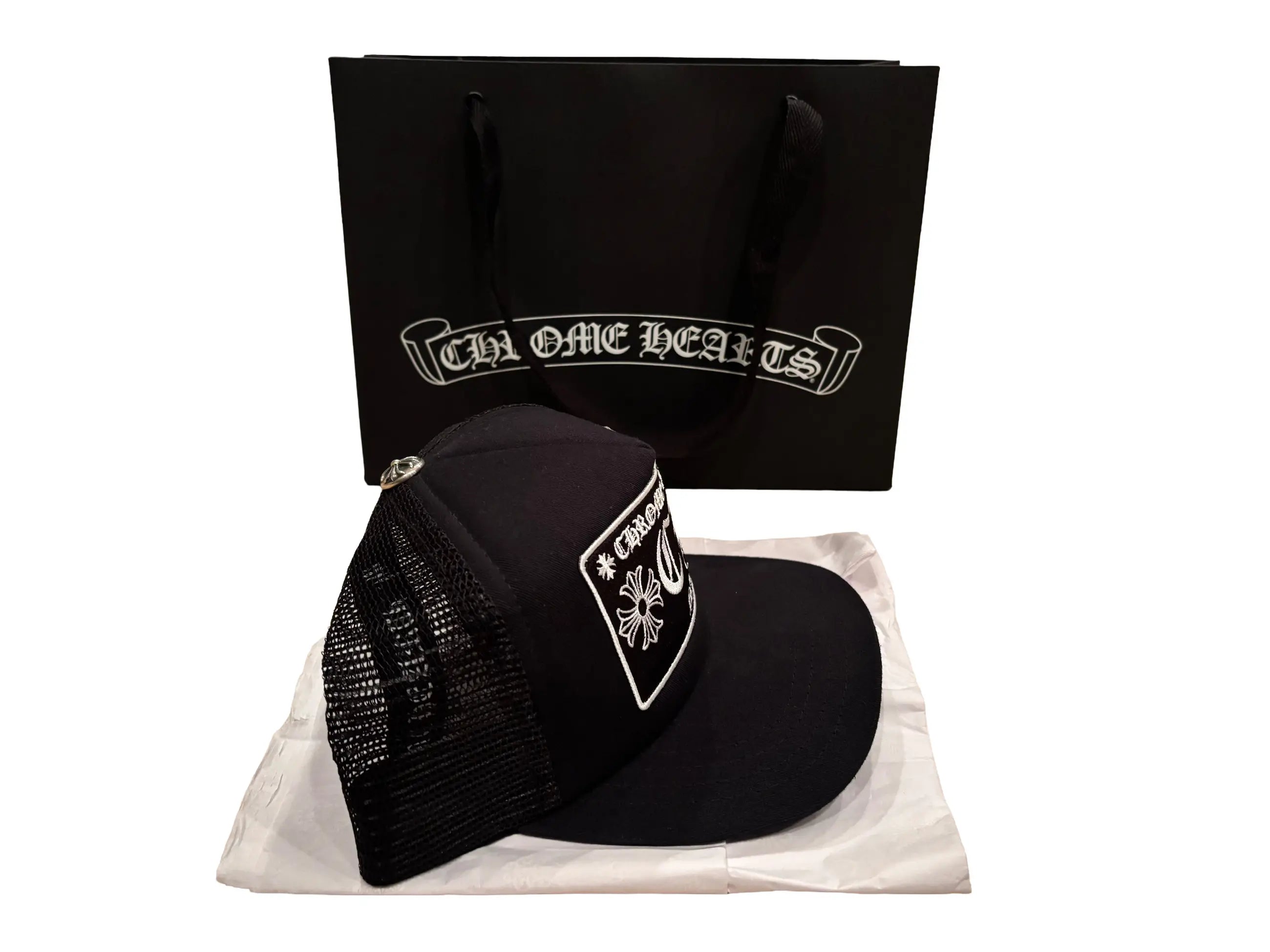 Chrome Hearts "NYC" Exclusive Trucker Hat OS