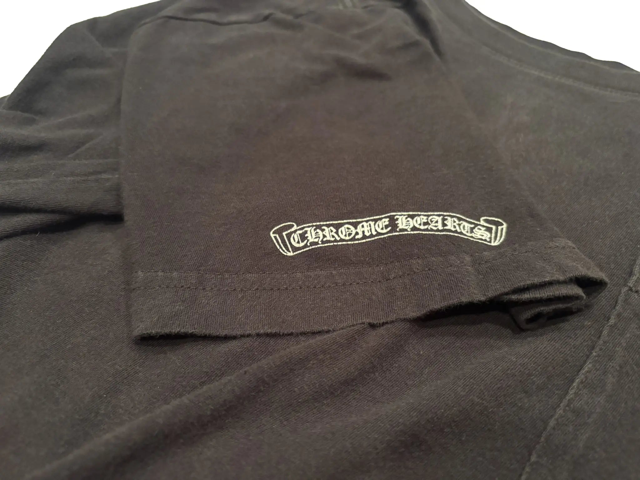 Chrome Hearts Cemetery Cross Tire Tracks Short Sleeve Tee SZ XXL