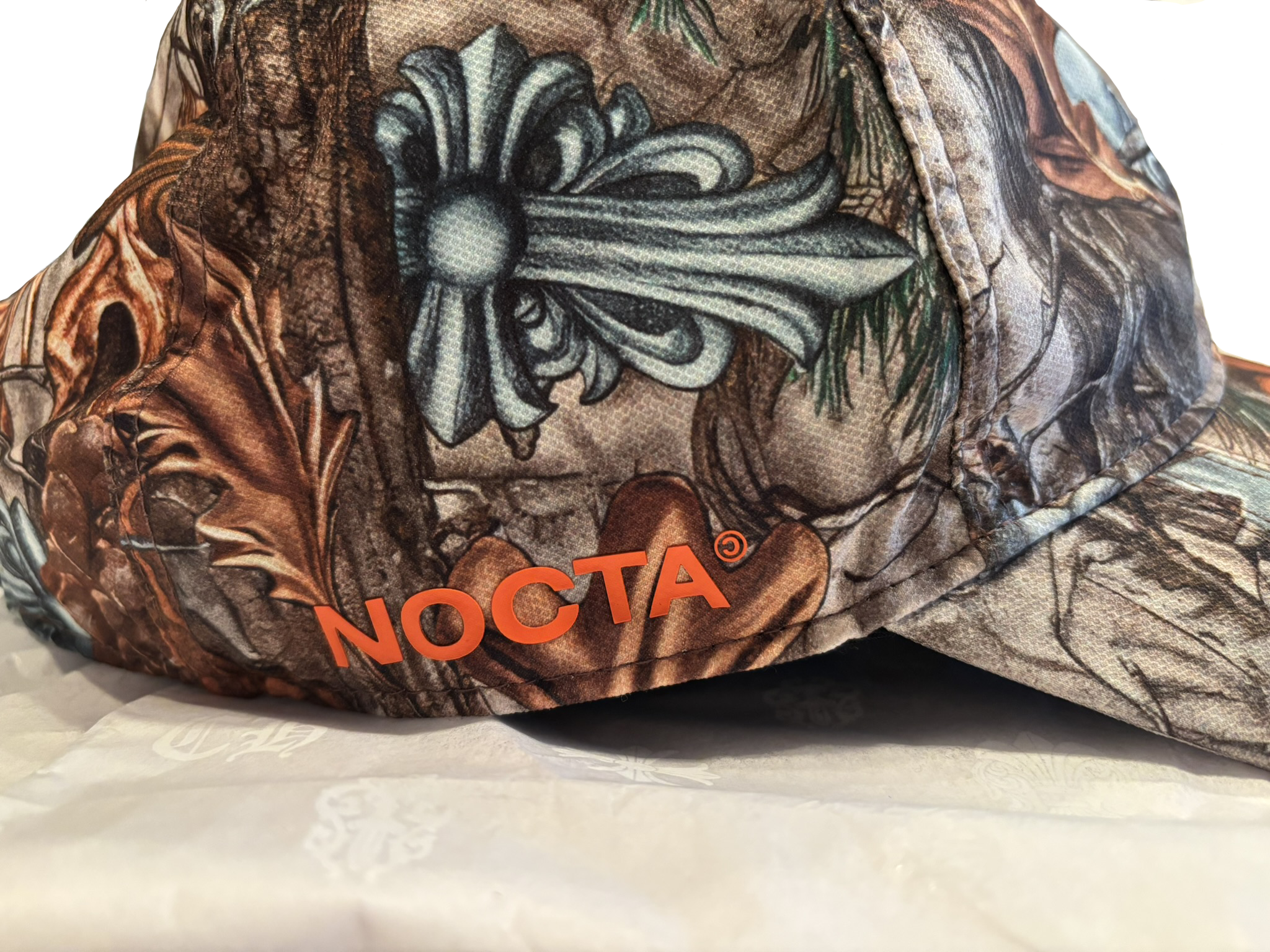 Chrome Hearts X Nocta Camo Hat SZ L/XL