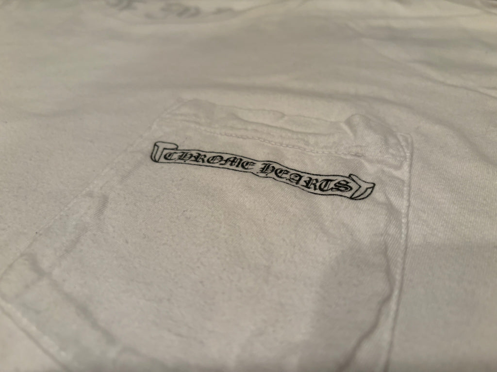 Chrome Hearts U.S.A Scroll Short Sleeve Tee SZ XXL