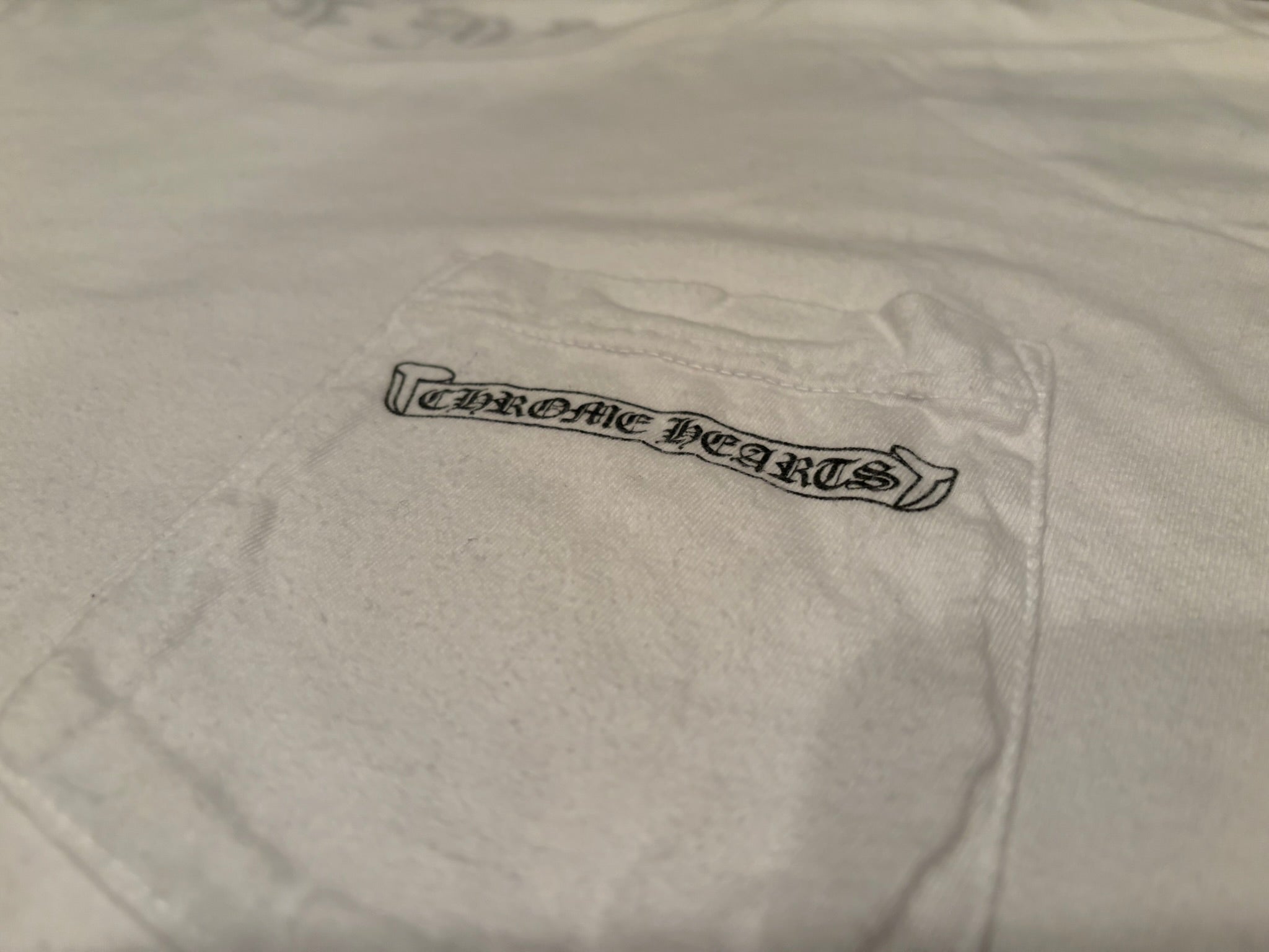 Chrome Hearts U.S.A Scroll Short Sleeve Tee SZ XXL