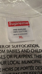 Supreme “RX Tee" White SZ XL