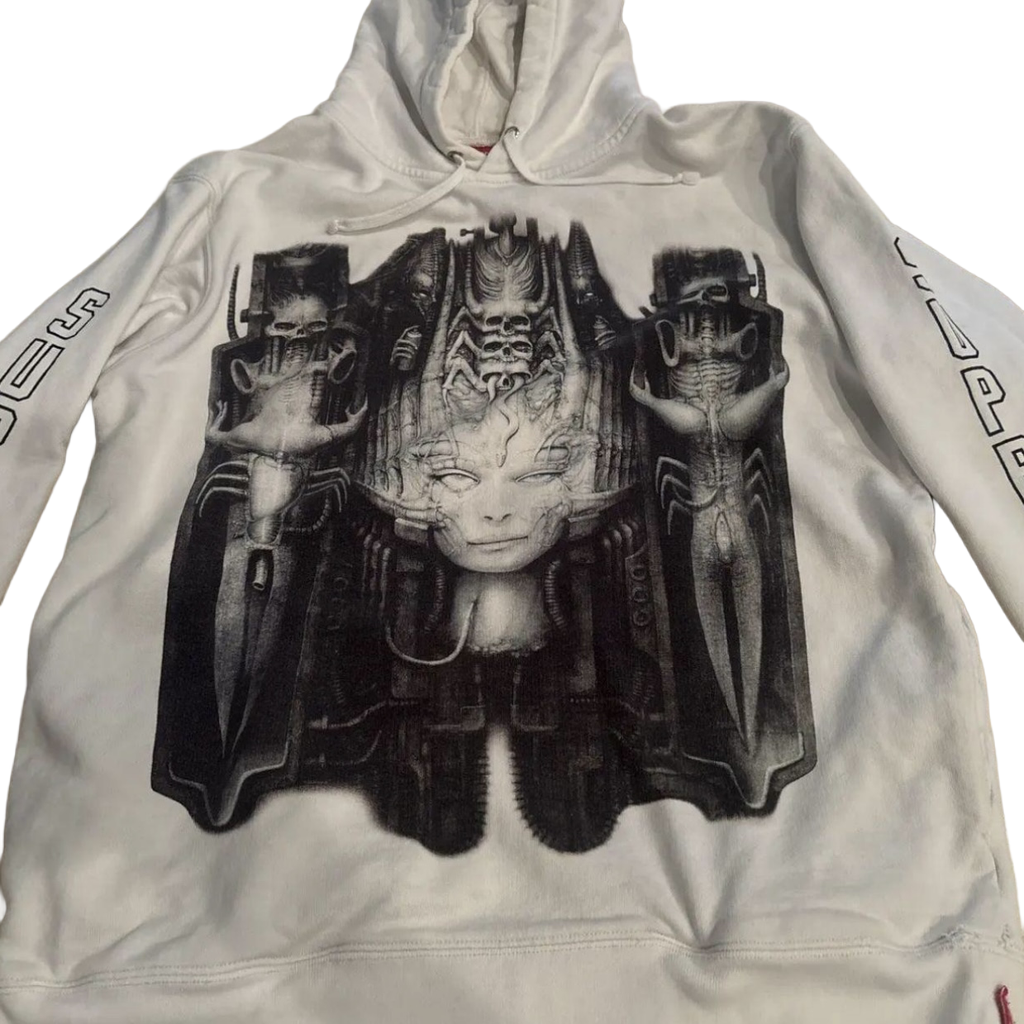 Supreme x H.R. Giger “Medusa” Hoodie (FW14) SZ M