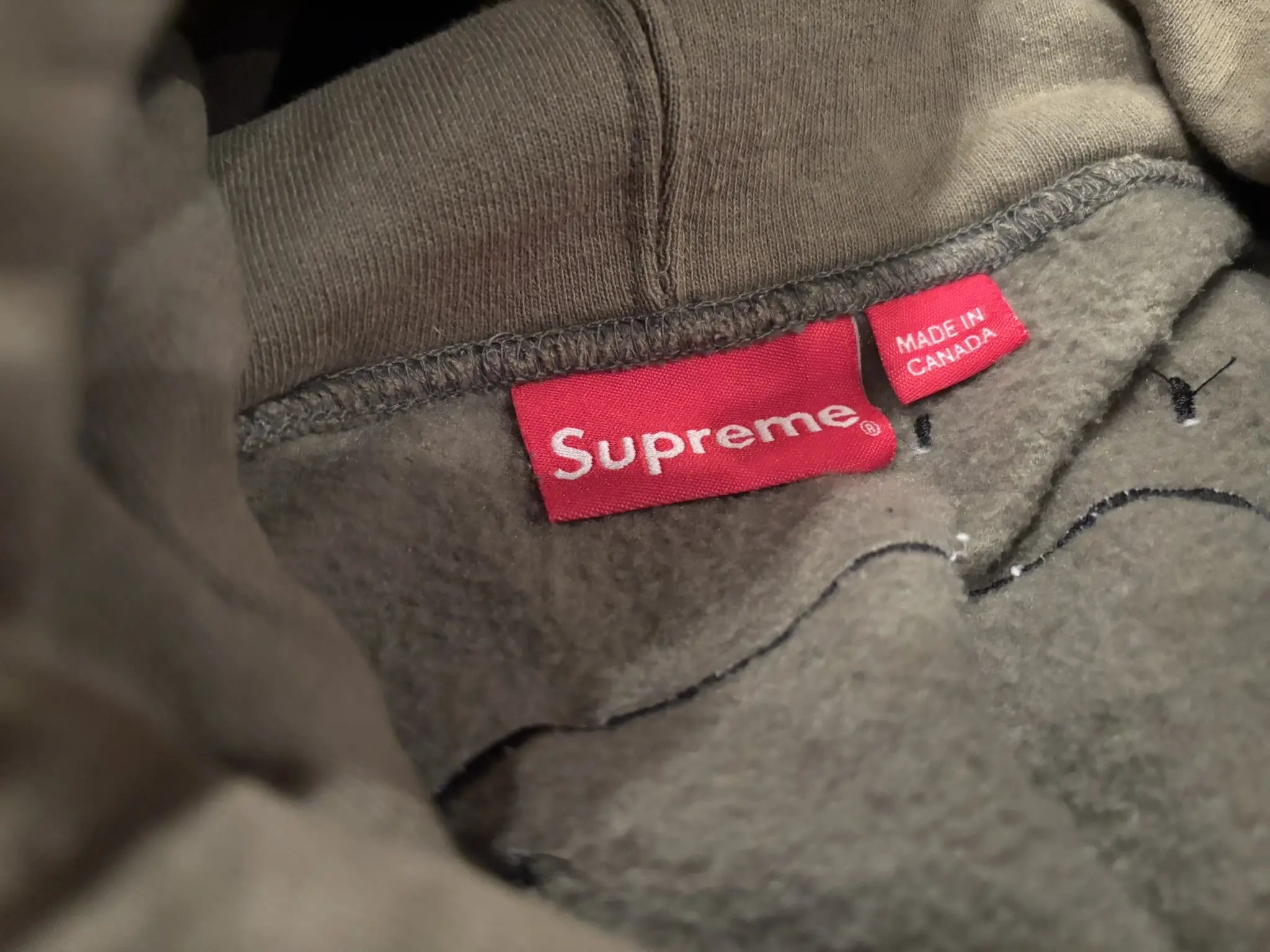 Supreme x Ralph Steadman Skull Hooded Sweatshirt SZ L