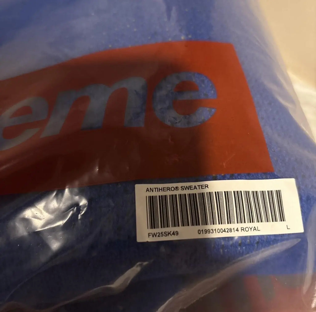 Supreme/ANTIHERO Sweater SZ L