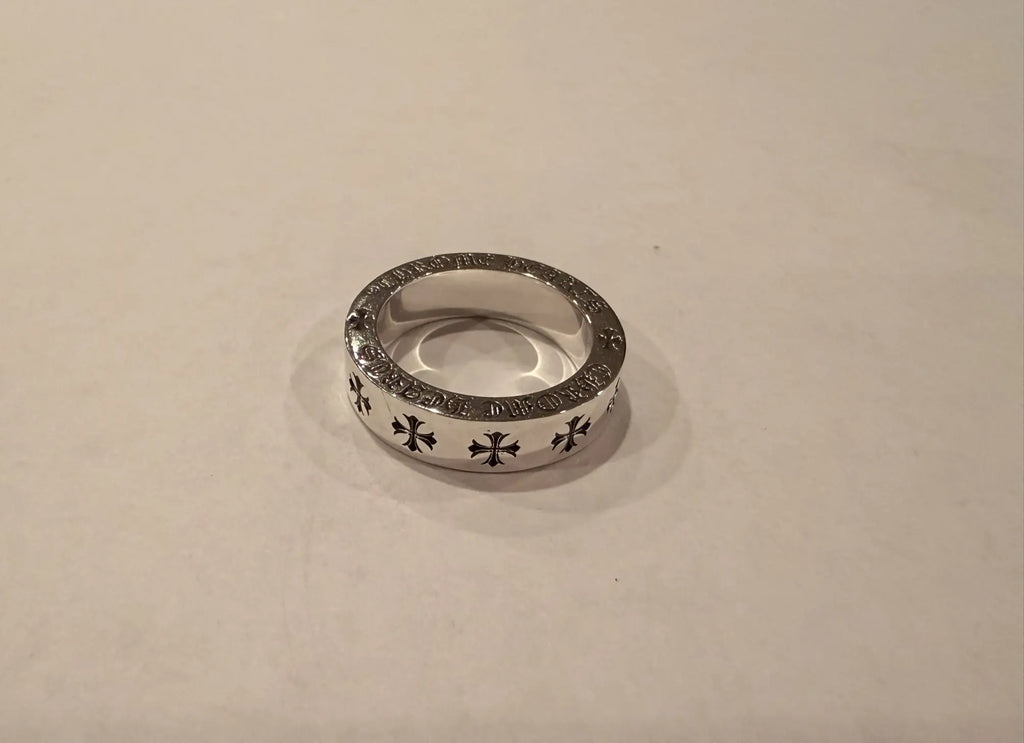 Chrome Hearts .925 Forever Spacer Size 8