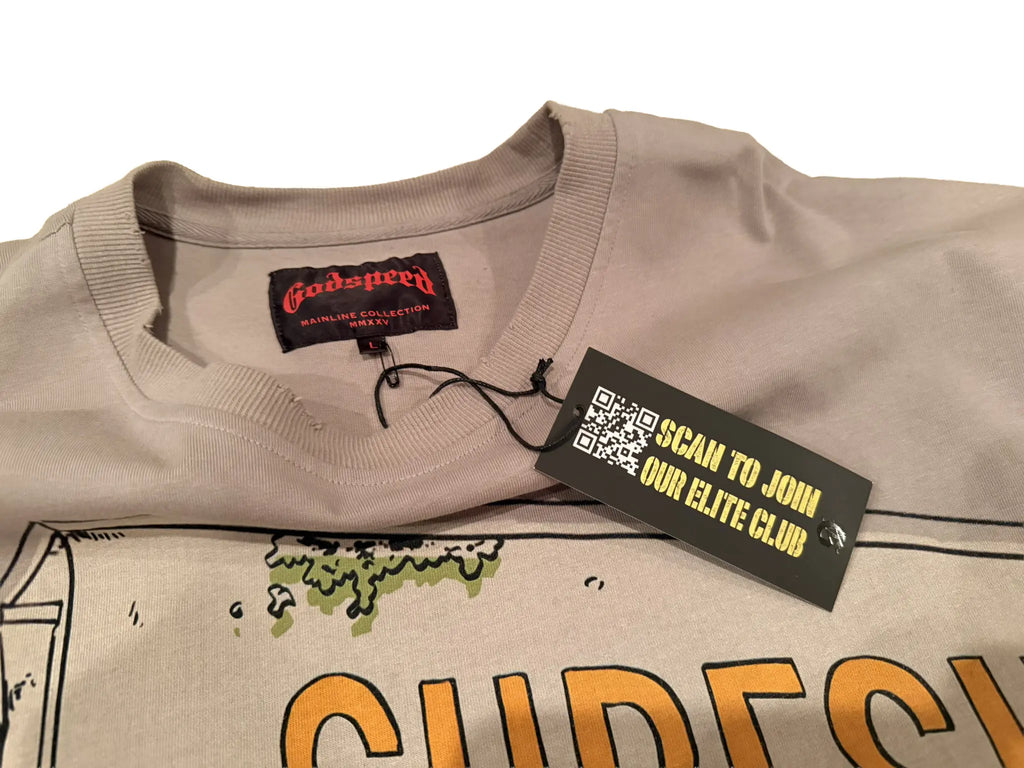GodSpeed Surf Shop Tee SZ L